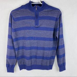 Poeta Moda 100% Fine Merino Wool Mock Turtleneck